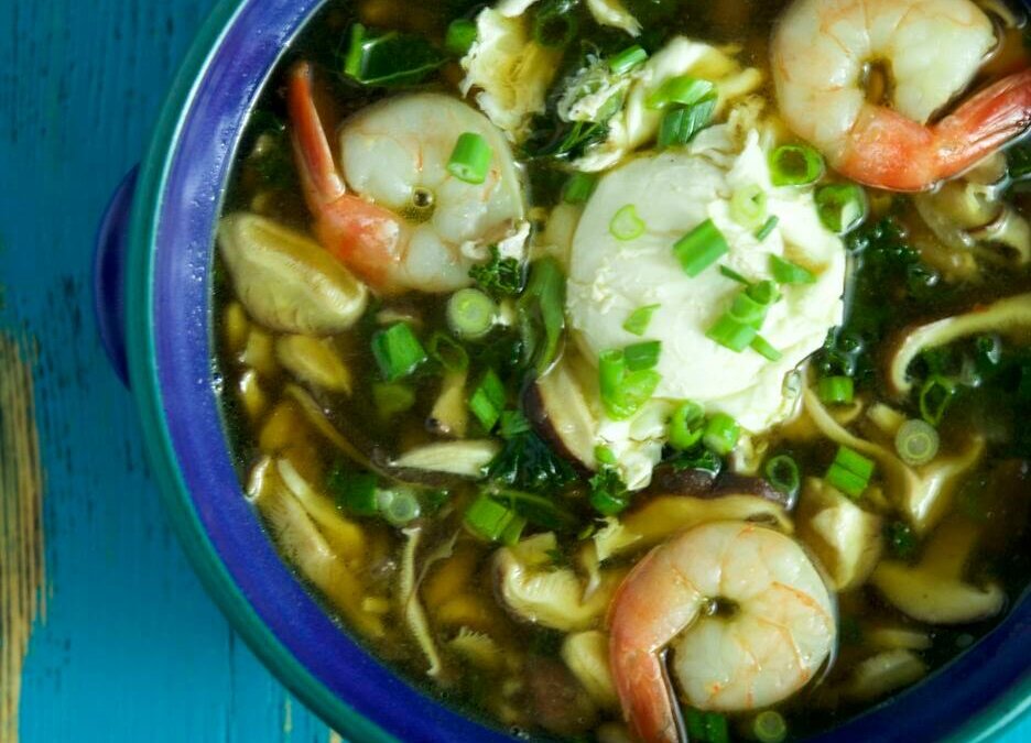 Shrimp and Shiitake Hot Pot